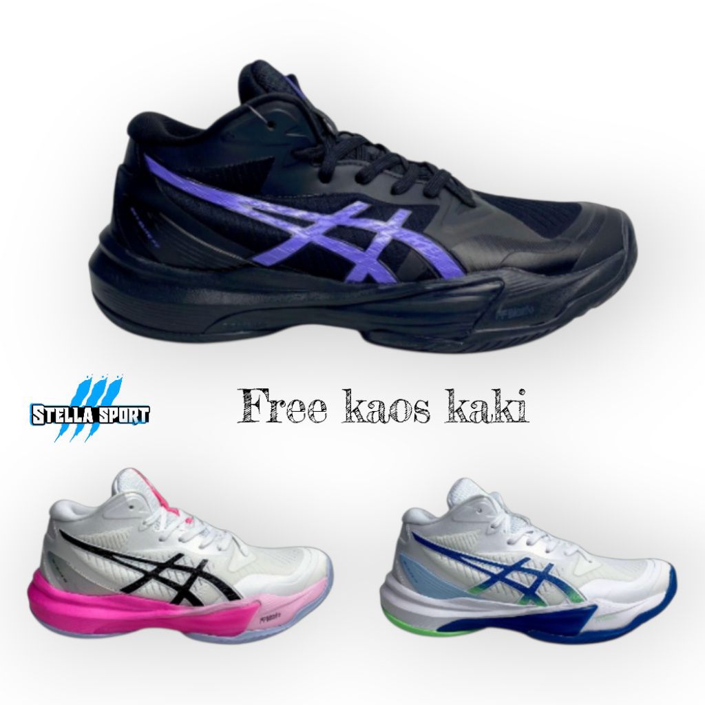 Sepatu voli sky elite 3 mid terbaru Grade ORI sepatu voli pria Dan wanita
