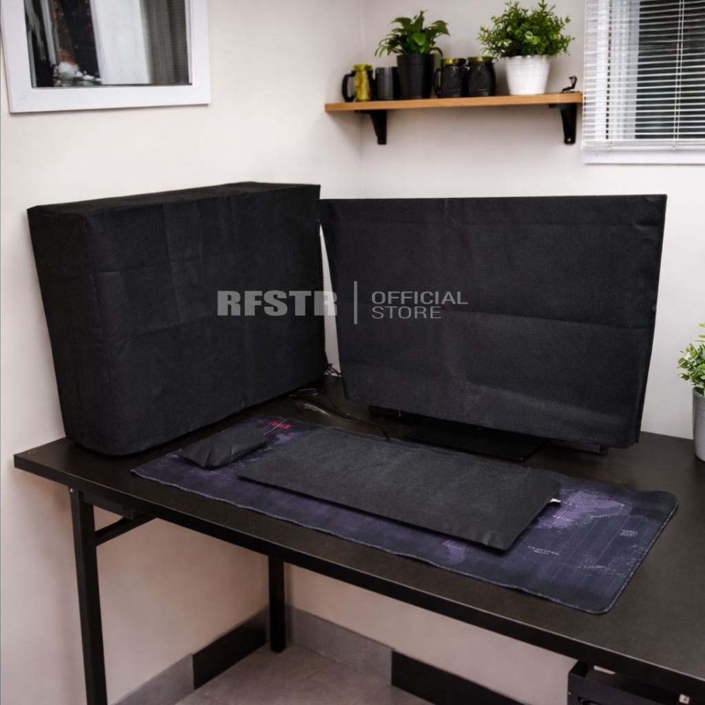 COVER KOMPUTER FULL SET/SARUNG PELINDUNG KOMPUTER/COVER KOMPUTER 1SET