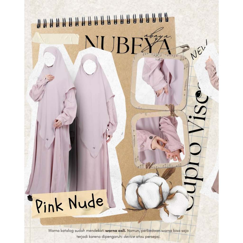 [NWT] BONAVISTA: Bonavista Khimar Bandana Khiban Mada