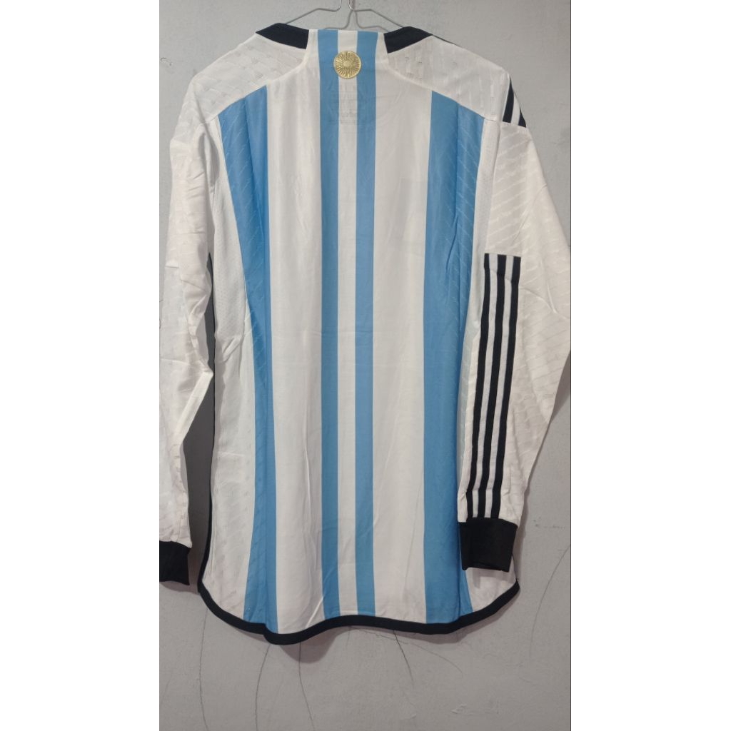 Jersey Argentina Home 22 Player Issue Long Sleeve