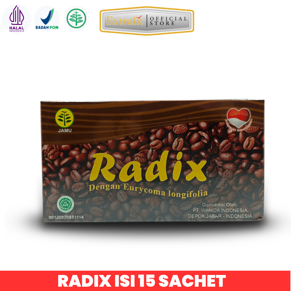 Kopi Radix Minuman Kesehatan Kopi Herbal Isi 15 Sachet