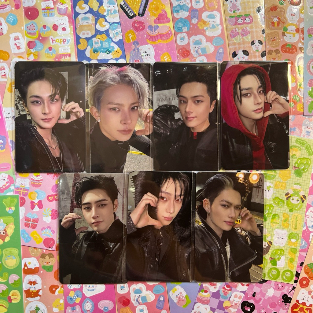 [READY STOCK] OFFICIAL PHOTOCARD LUCKY DRAW APPLE MUSIC APPMUS THE SIN VANISH ENHYPEN JUNGWON HEESEU