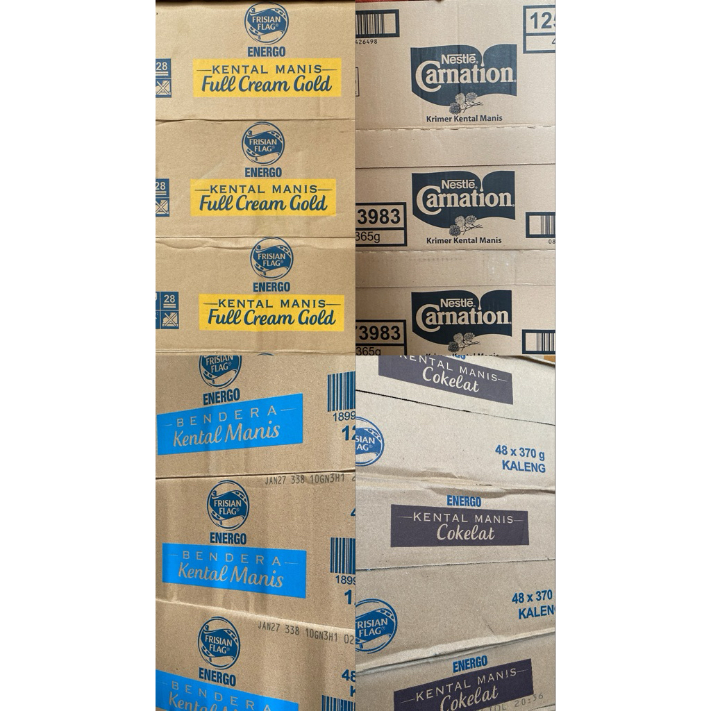 Susu Kaleng Frisian Flag / Carnation 1 Dus