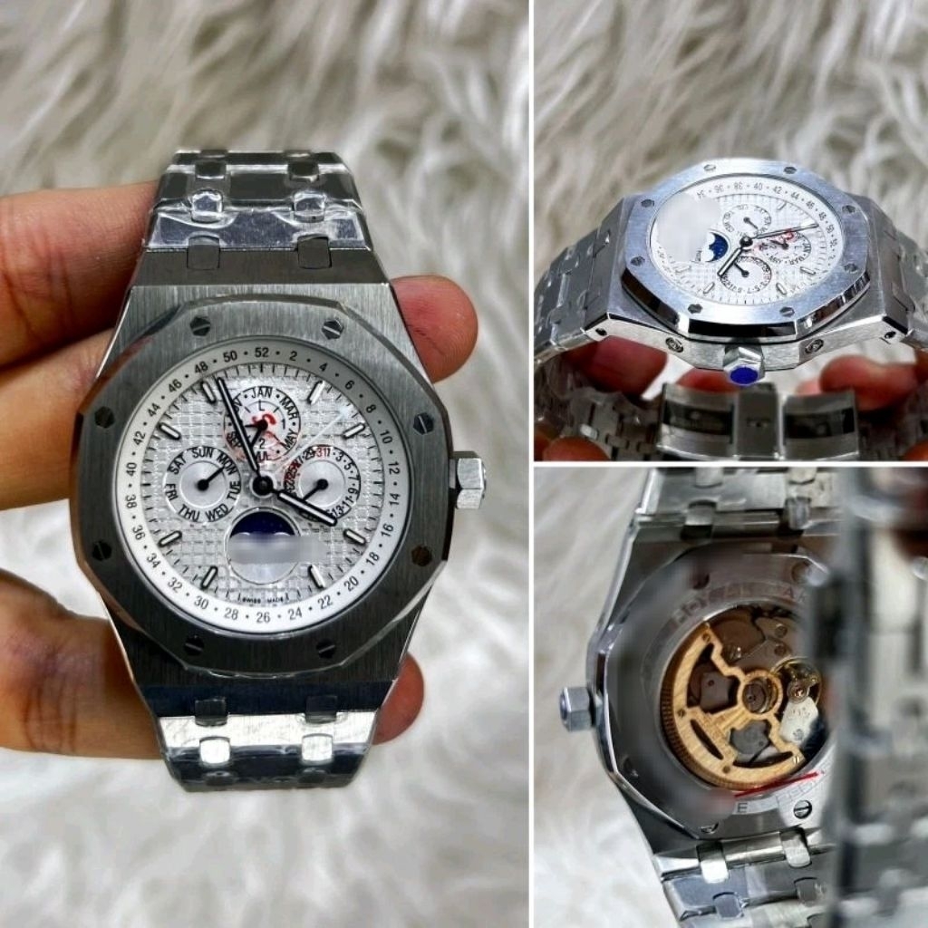 JAM TANGAN COWOK AP CHRONOGRAPH AUTOMATIC 42MM