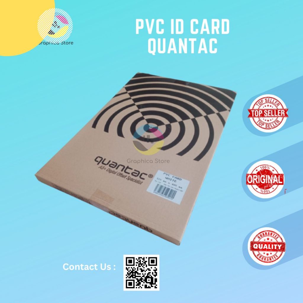 PVC ID Card Laser Quantac | Putih