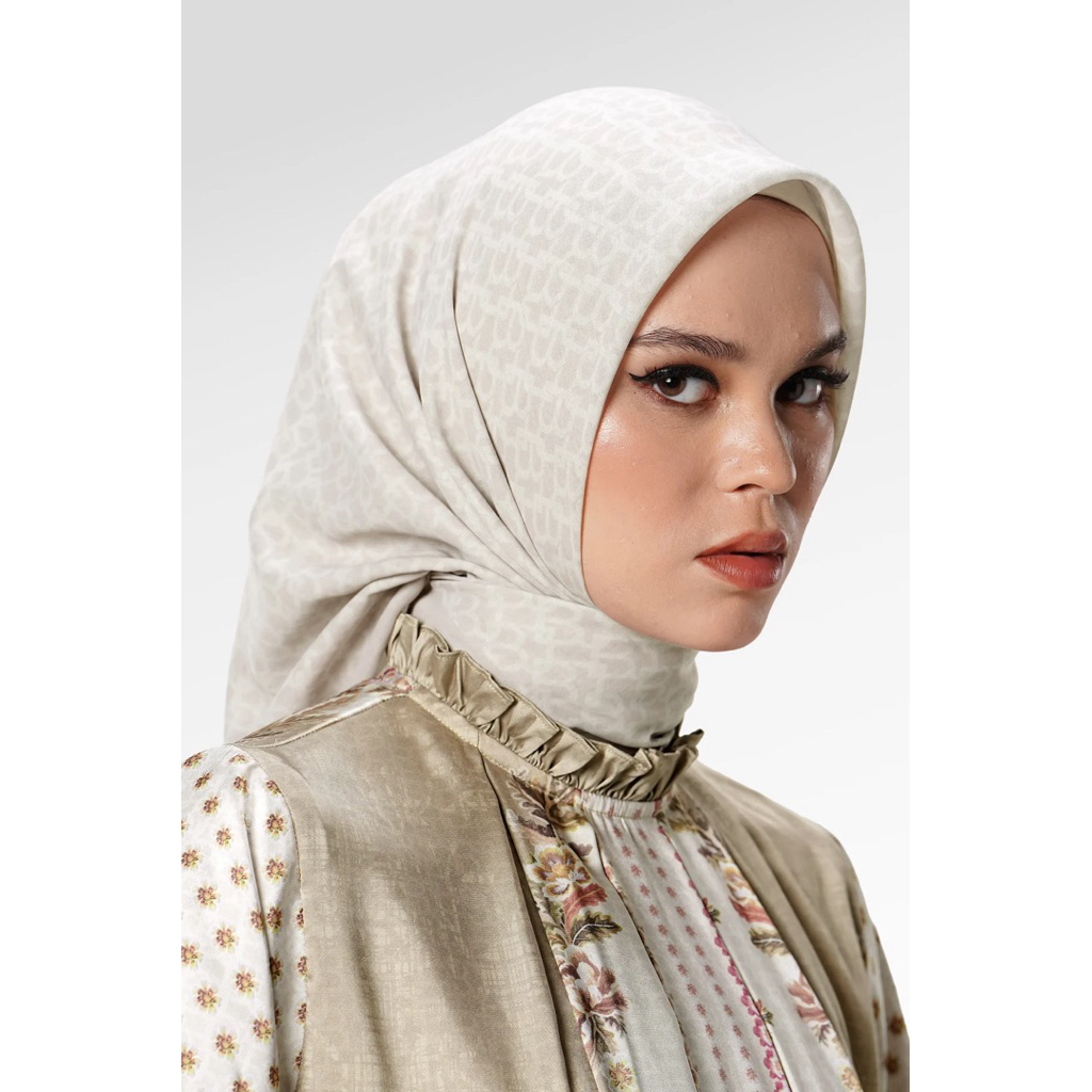 Benang Jarum signature monogram scarf