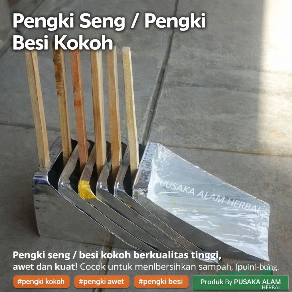 Pengki seng kokoh,pengki kuat,pengki awet,cikrak seng,cikrak blek,pengki seng,pengki besi,serokan sa