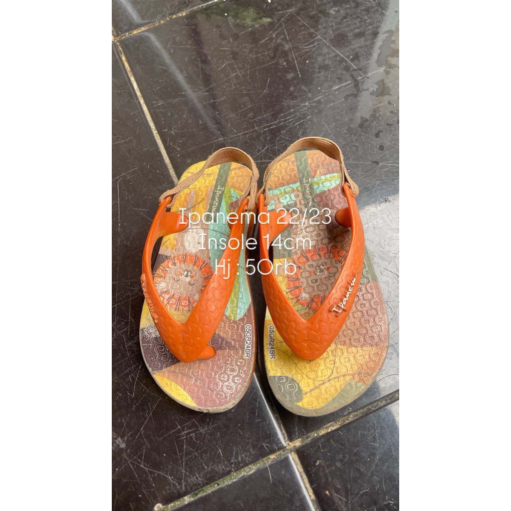 preloved sendal ipanema