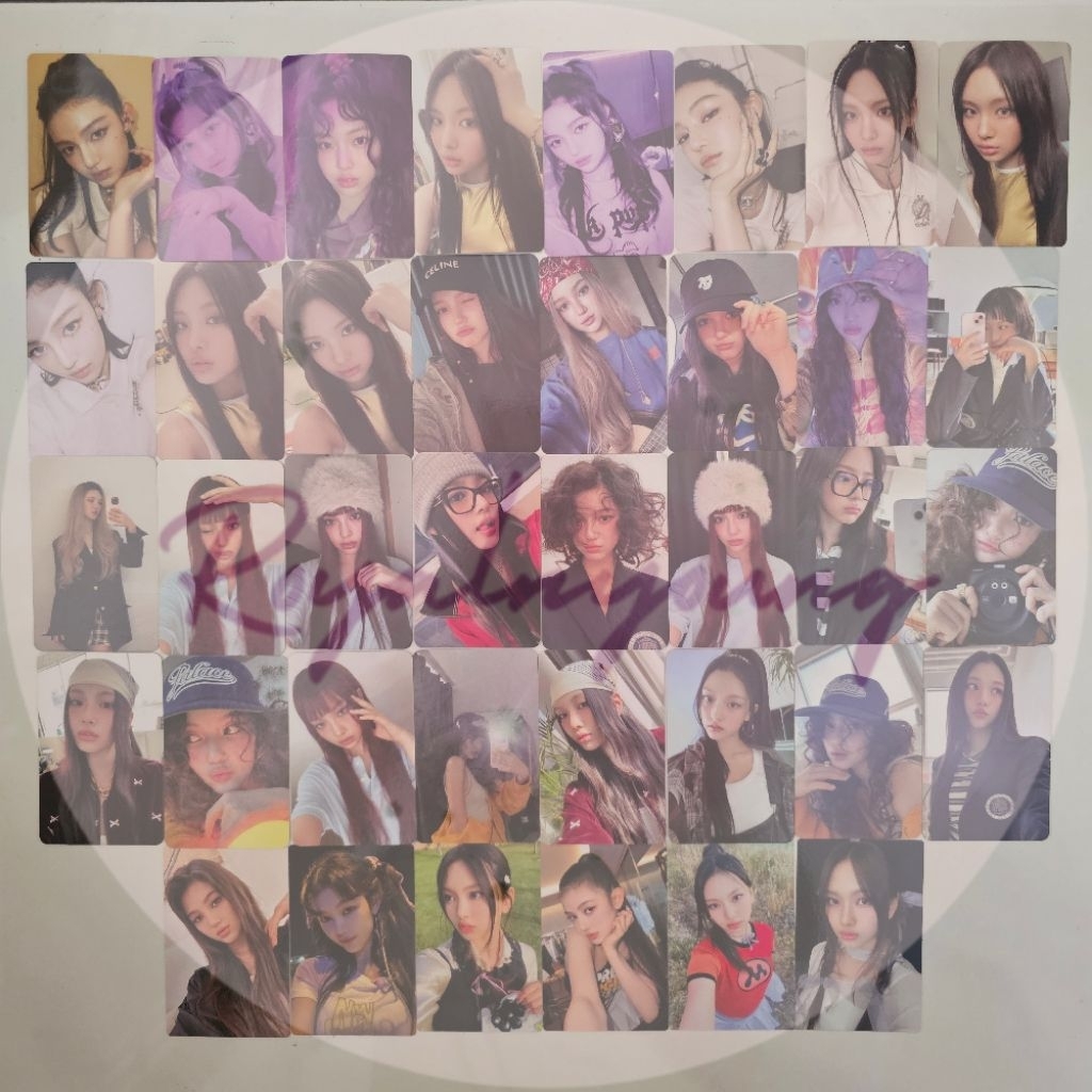 Photocard PC NJ NewJeans Minji Hanni Danielle Hyein