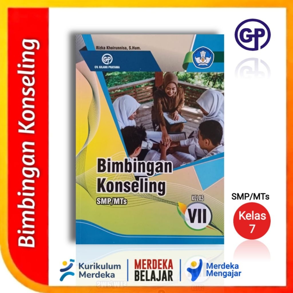 Buku Bimbingan Konseling (BK) SMP/MTs Kelas 7 Kurikulum Merdeka