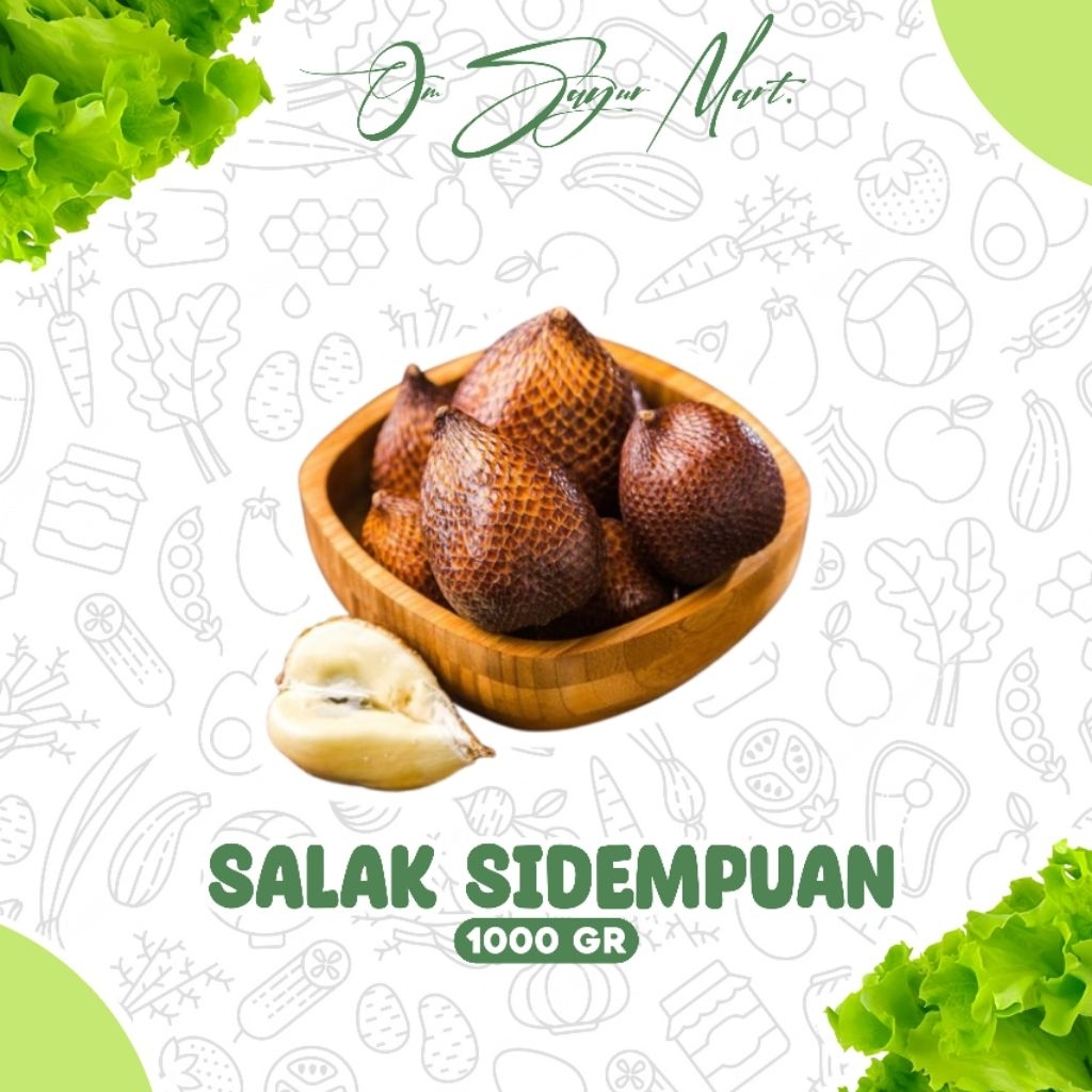 Salak sidempuan fresh 1kg (Fresh Fruits)