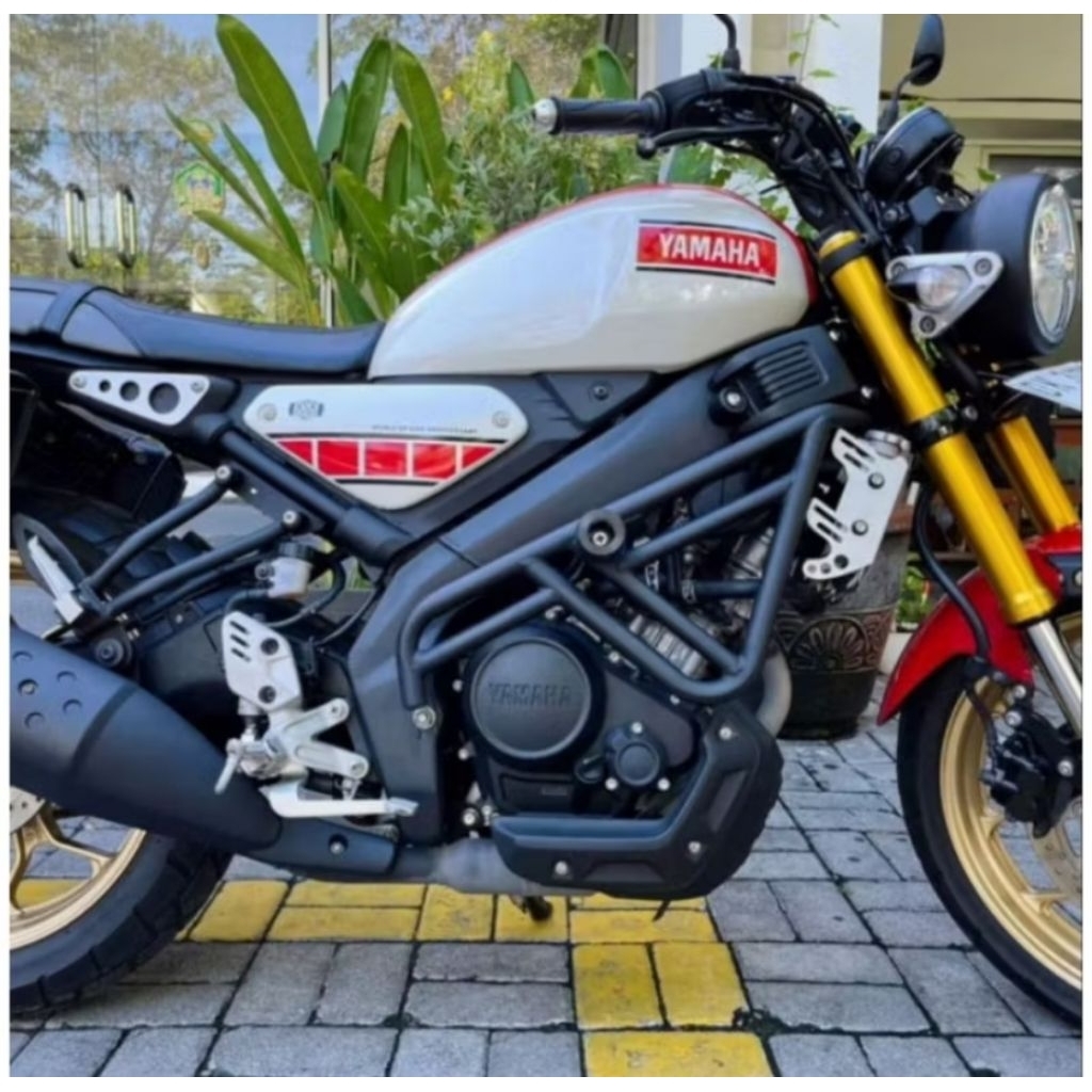 Crash bar xsr155 plus cover radiator xsr 155 Tubular xsr155 pelindung radiator xsr 155