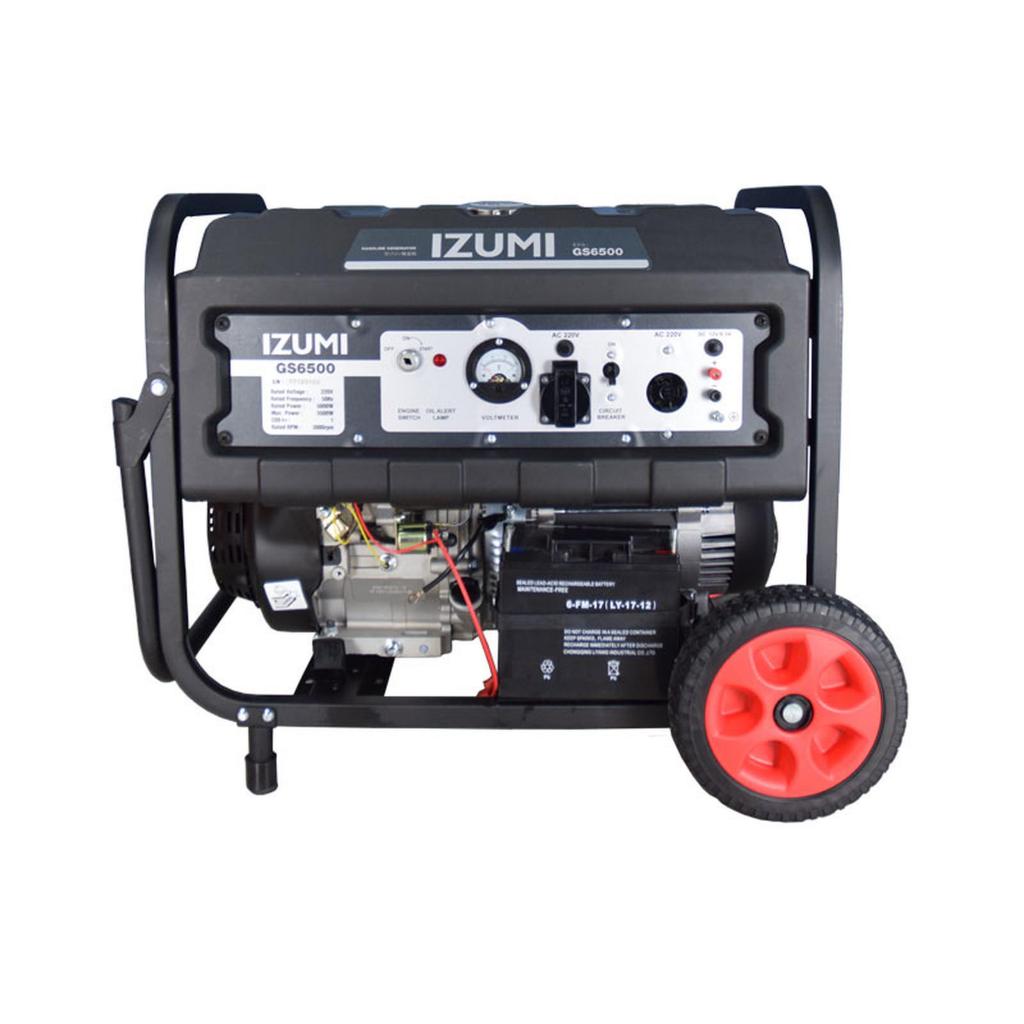 IZUMI Genset Bensin 5000 watt 5 KW ( Generator Listrik ) GS-6500