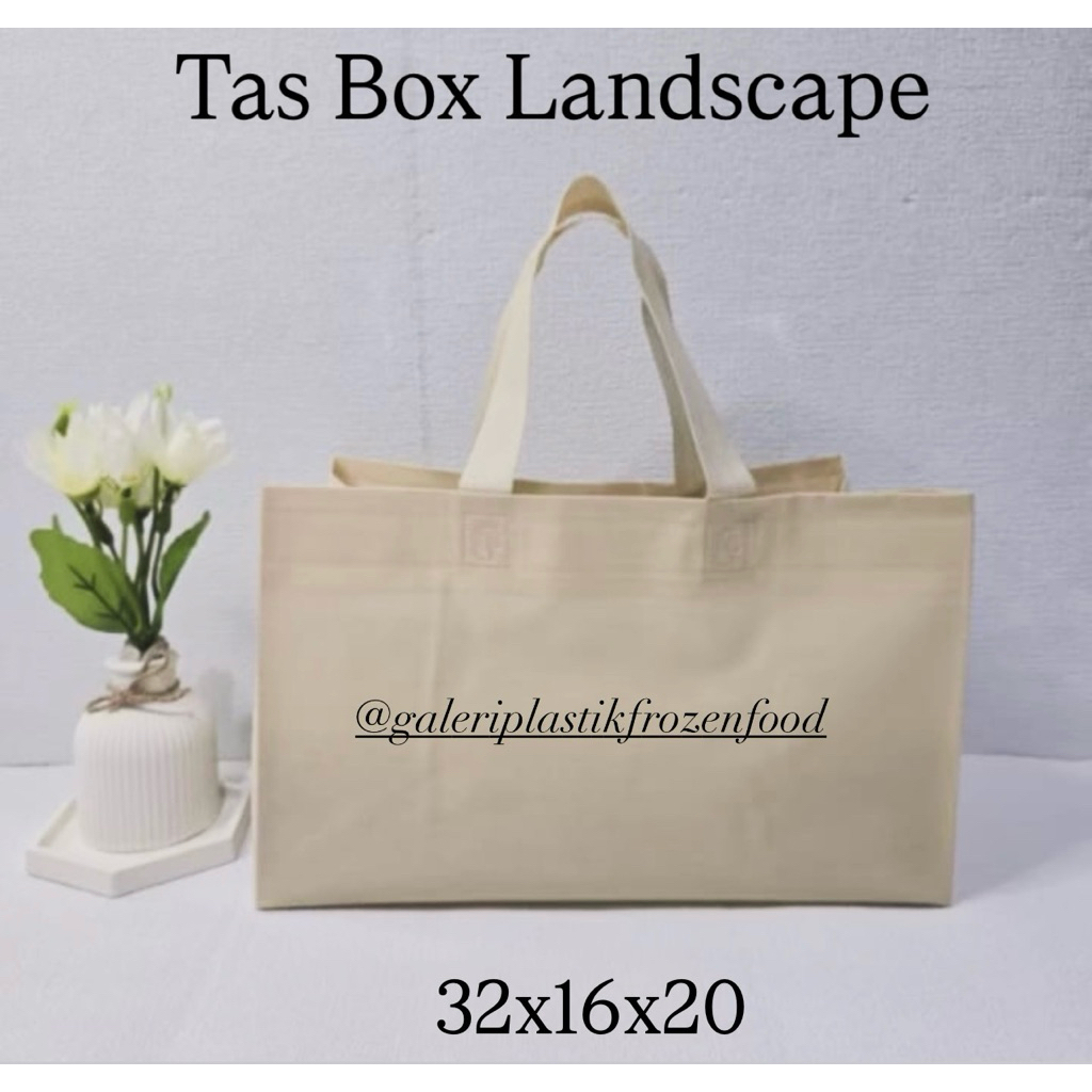 Tas Hampers Box Brownies Landscape 32x16x20 ~ GALERI PLASTIK FROZEN FOOD