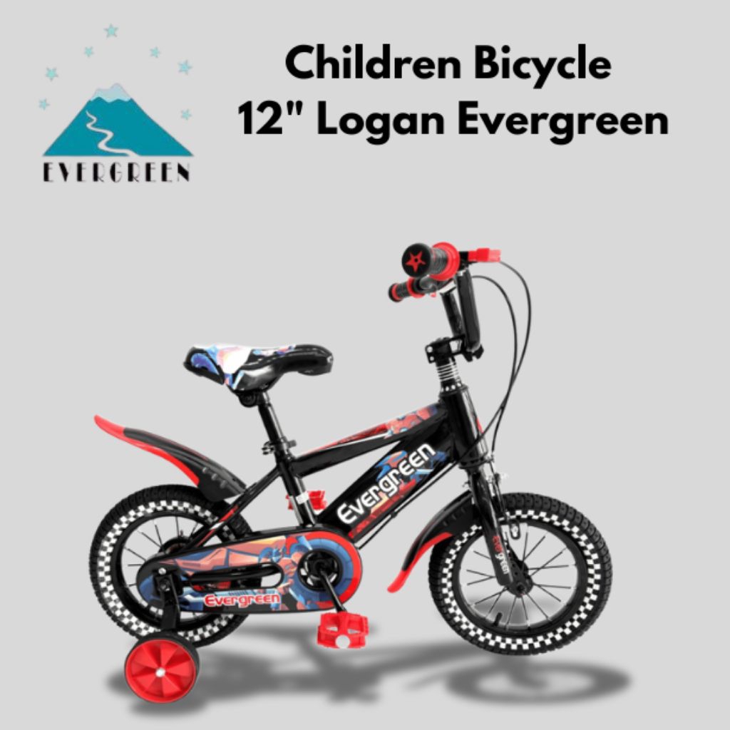 Children Bicycle 12" Logan Evergreen