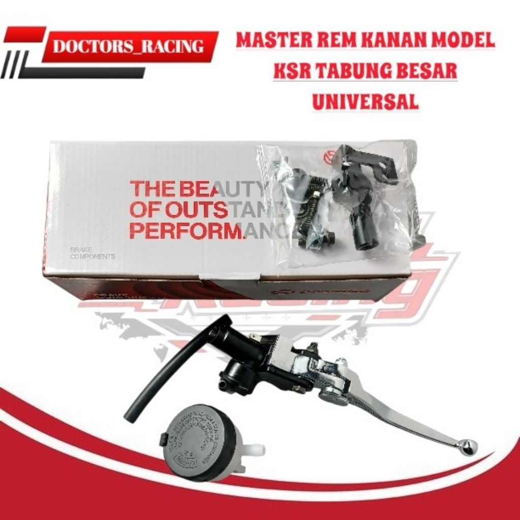 Handle Master Rem Kanan KRS BRB Tabung YOSHIMURA KRS Universal Semua Motor Handle KRS Tabung Besar