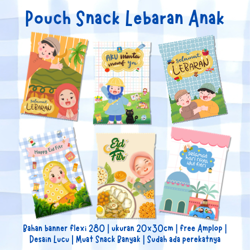 Pouch Snack Lebaran Anak | Pouch Snack
