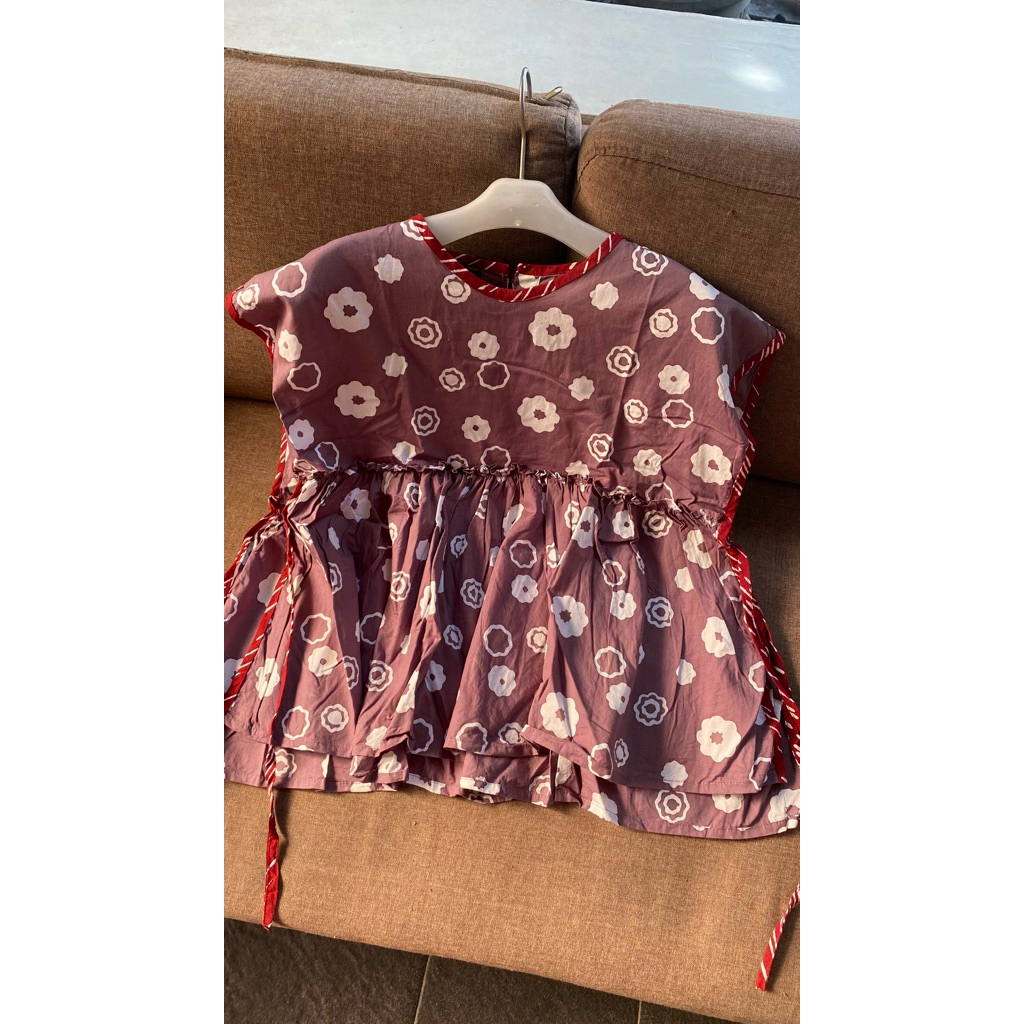 PRELOVED Outer Vest Batik