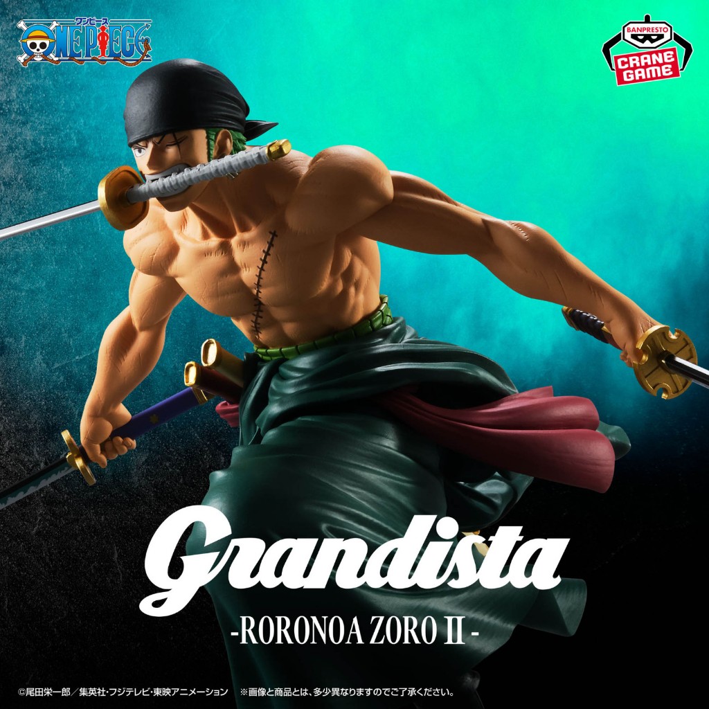 Grandista Figure Roronoa Zoro II - One Piece