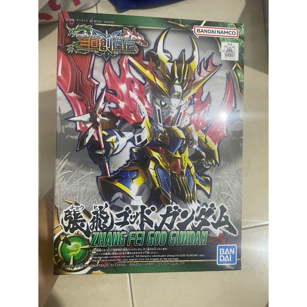 SD Sangoku Soketsuden SDSS Zhang Fei SD Zhang Fei God GUNDAM SDSS 03 HADIAH ULANG TAHUN