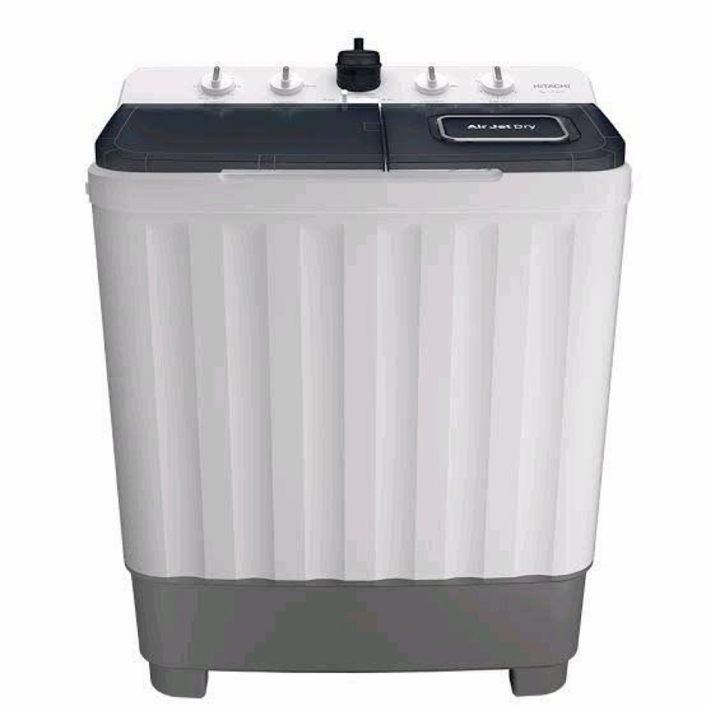 Hitachi Mesin Cuci 2 Tabung 9Kg / 9 KG / LTT09JWT /  Twin Tube Premium