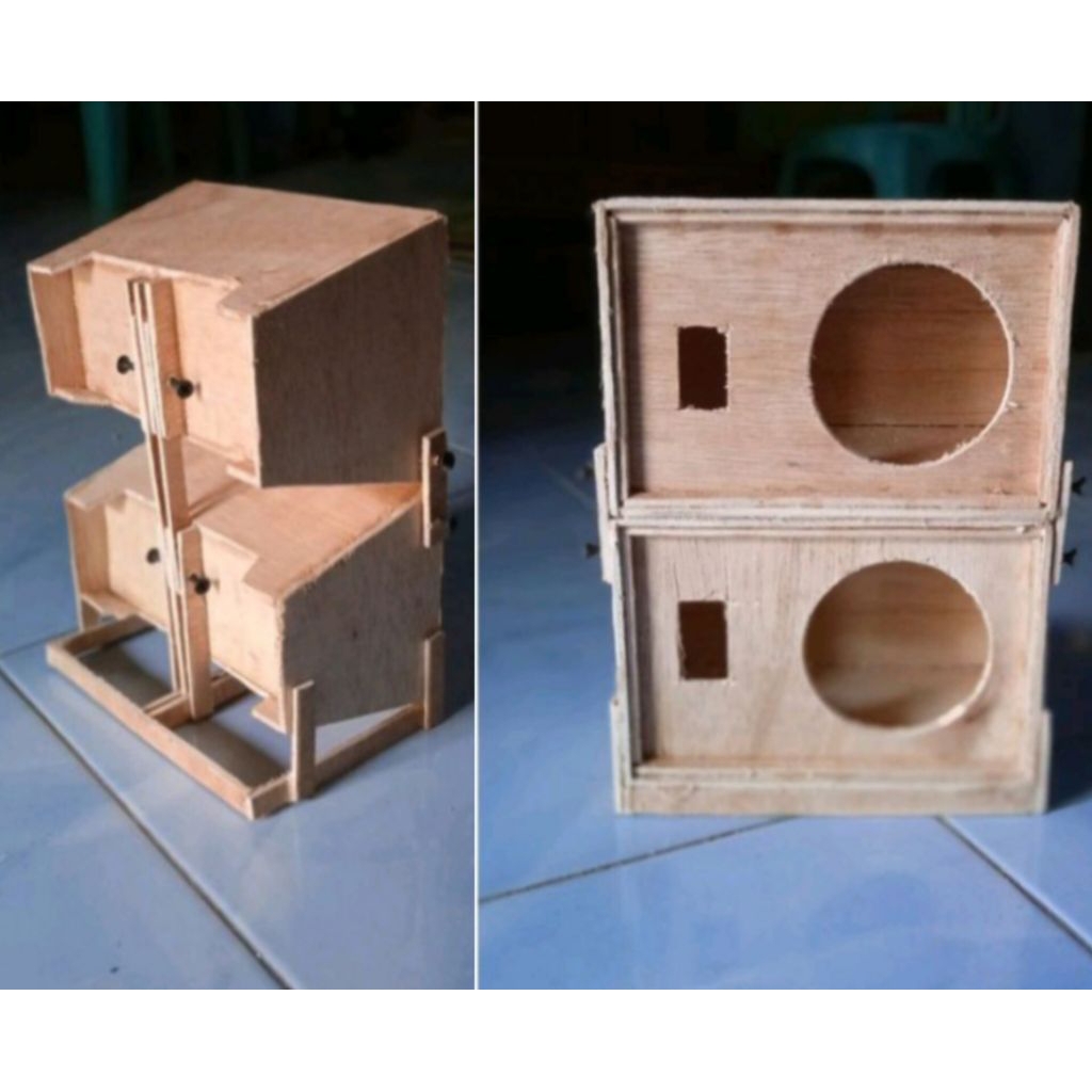 Miniatur box line array 3 inch (isi 2 box)