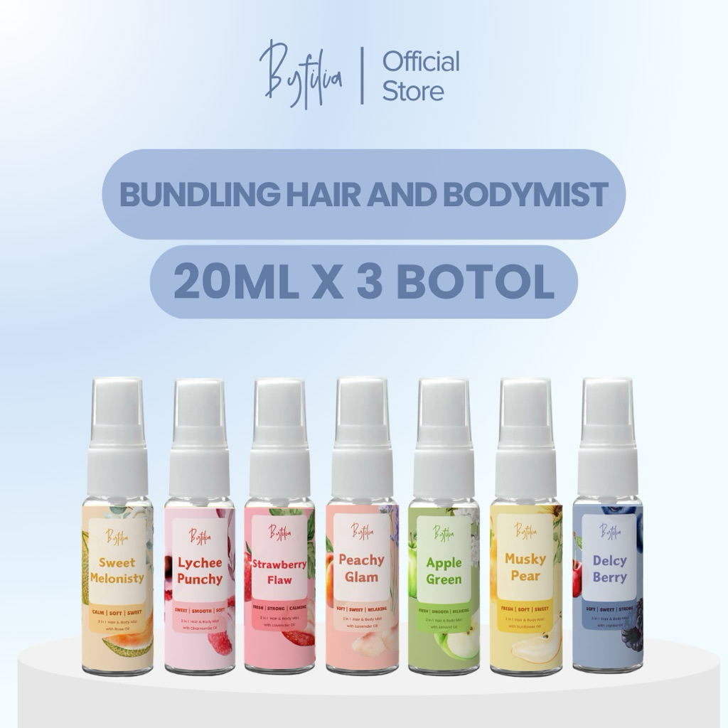 [Free Keychain] Byfilia 2in1 Hair and Bodymist Parfum Hairmist Bodymist