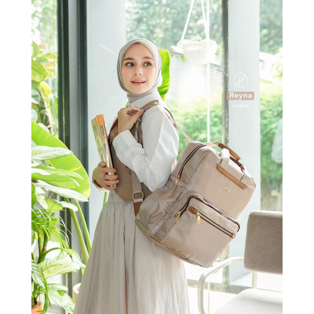 [READY] REYNA BAG BY HODY - BAGPACK - ORIGINAL HODY - TAS PUNGGUNG - TAS KULIAH - BACKPACK
