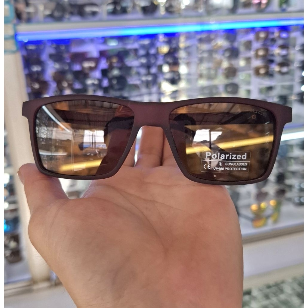 kacamata polarized coklat antisilau kacamata pria