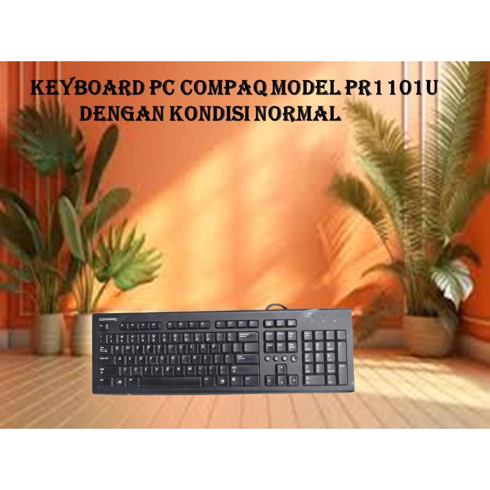 KEYBOARD PC COMPAQ MODEL PR 1101U