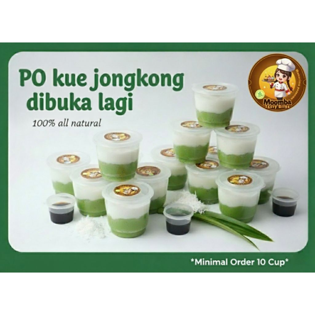 Kue Jongkong 100% alami