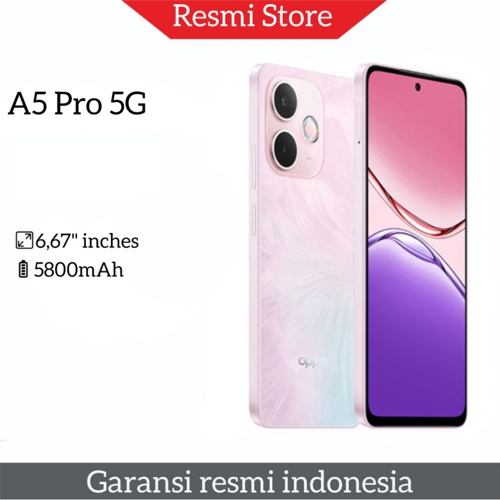 OPO A5 PRO 5G 8/256GB GARANSI RESMI OPO