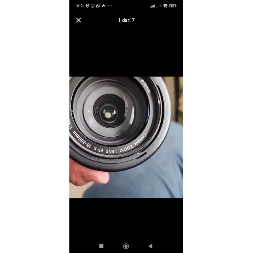 lensa Canon 18 200mm murah