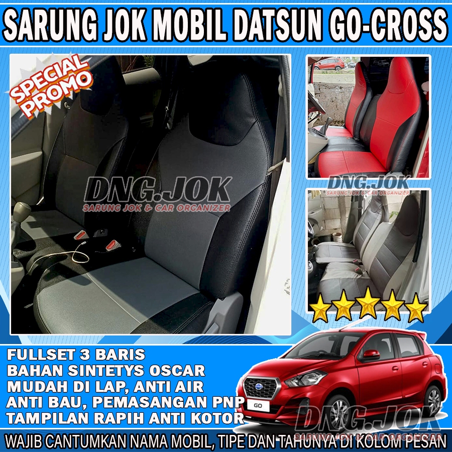 SARUNG JOK MOBIL DATSUN GO+