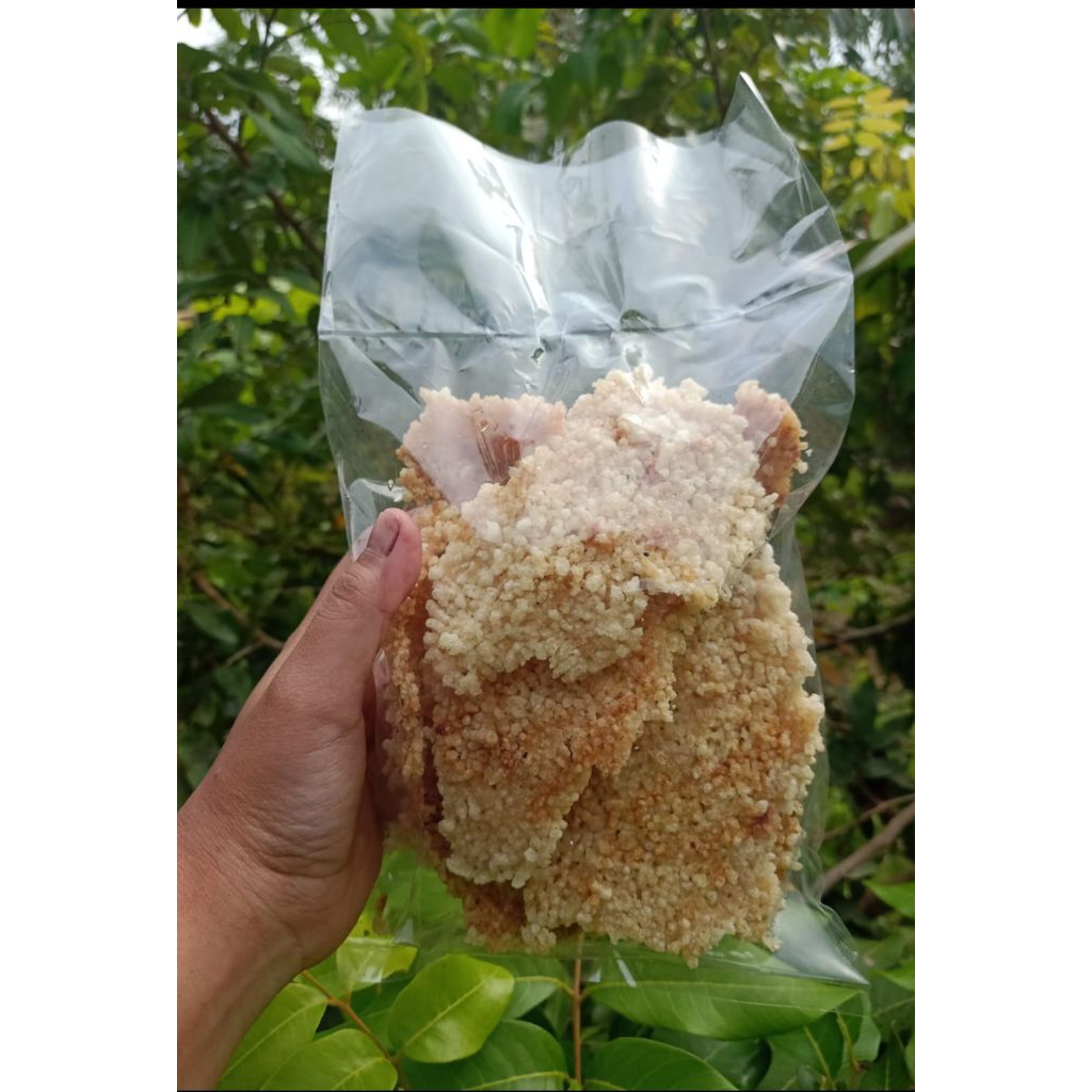 Intip goreng/ kerak nasi goreng kemasan 1 kg