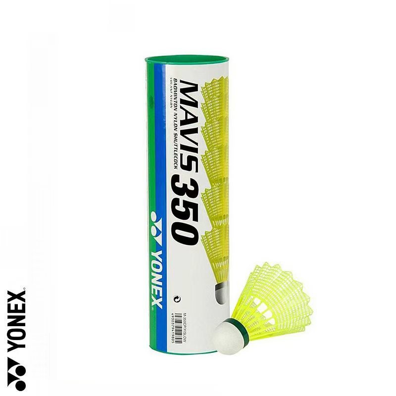 Bulu Tangkis Shuttlecock Nilon-Shuttlecock Mavis 350 (6IN1