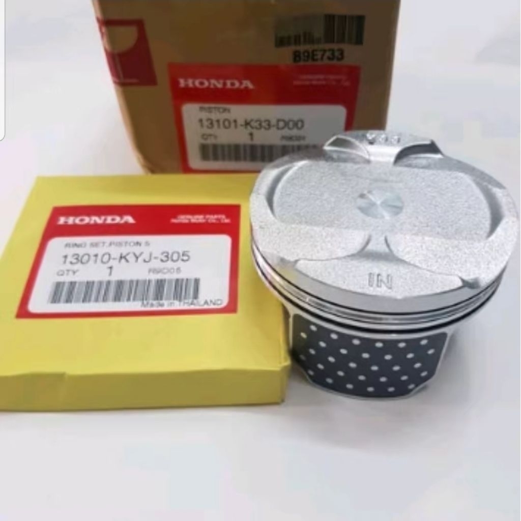 Piston Saher dan Ring cbr 300 Diameter 76 pin 17 original honda