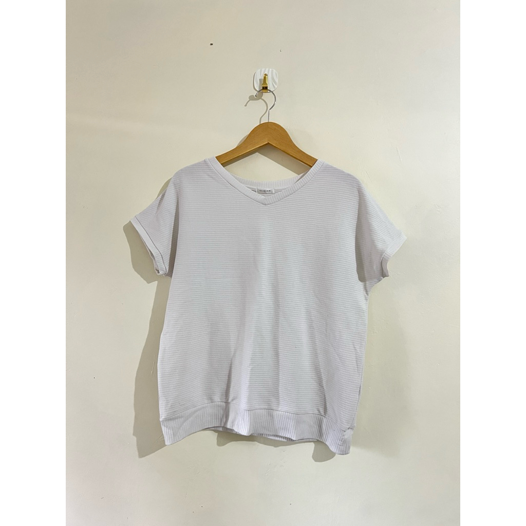 Daleman outer putih preloveee kaos pendek wanita