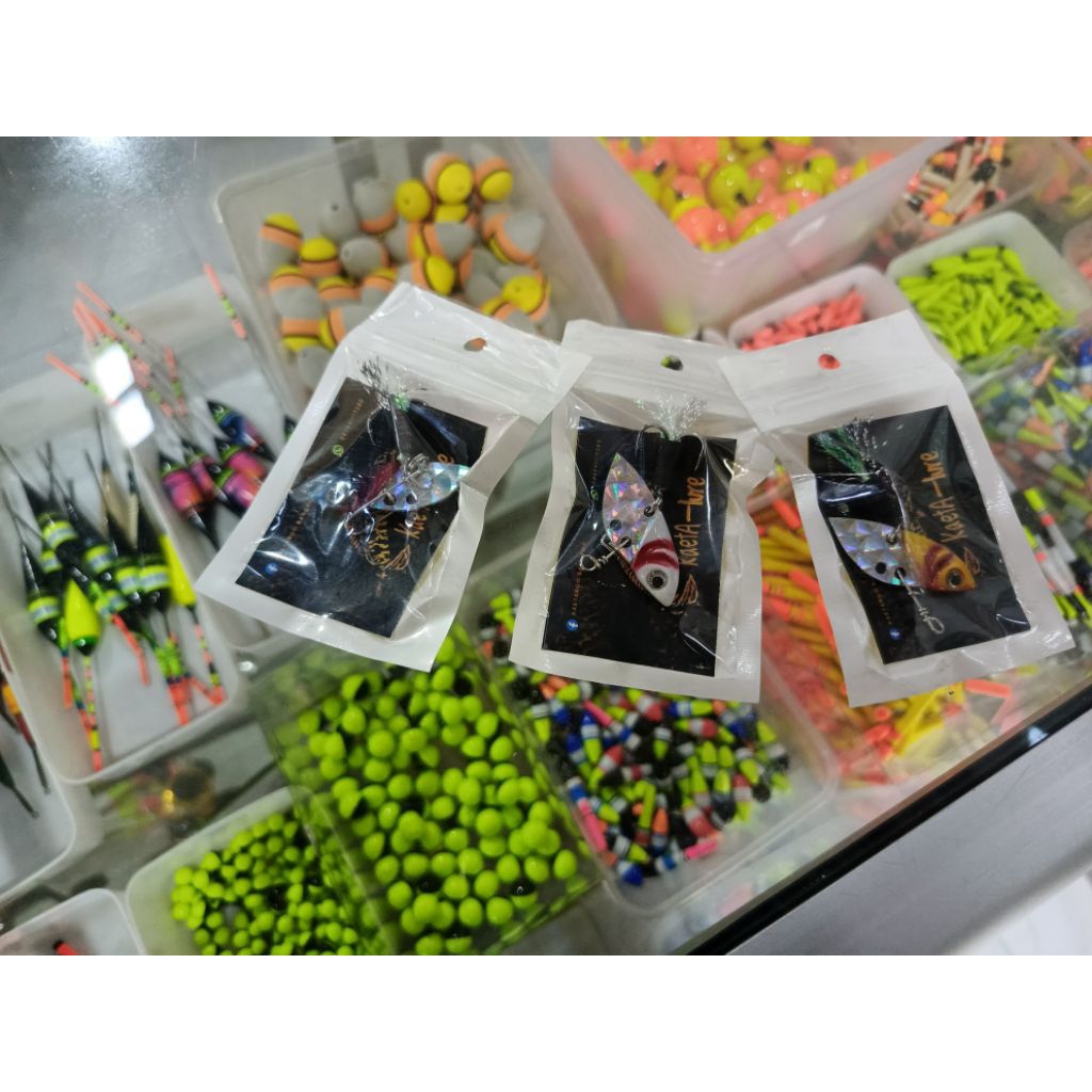 Umpan Casting ikan Gabus VIB sirip hiu 7gr