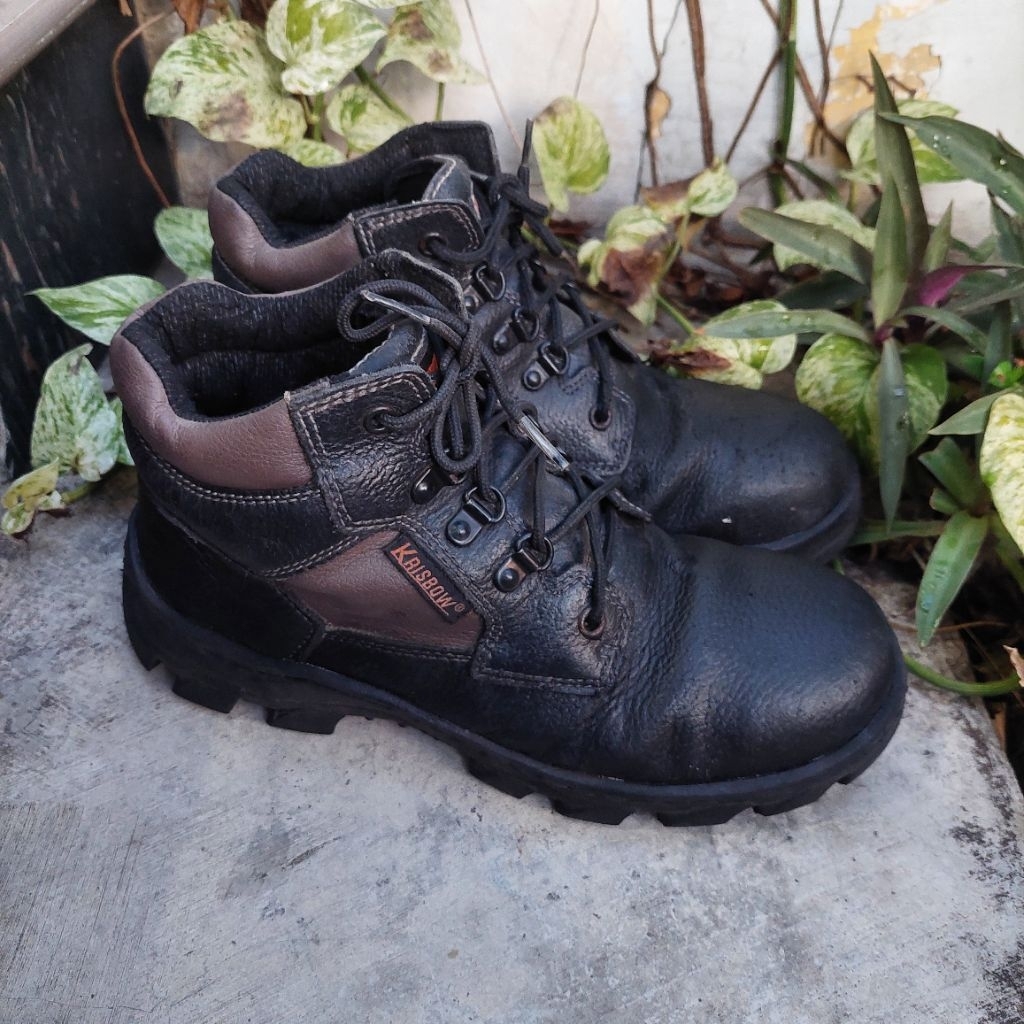 sepatu safety second krisbow size 40(25cm)