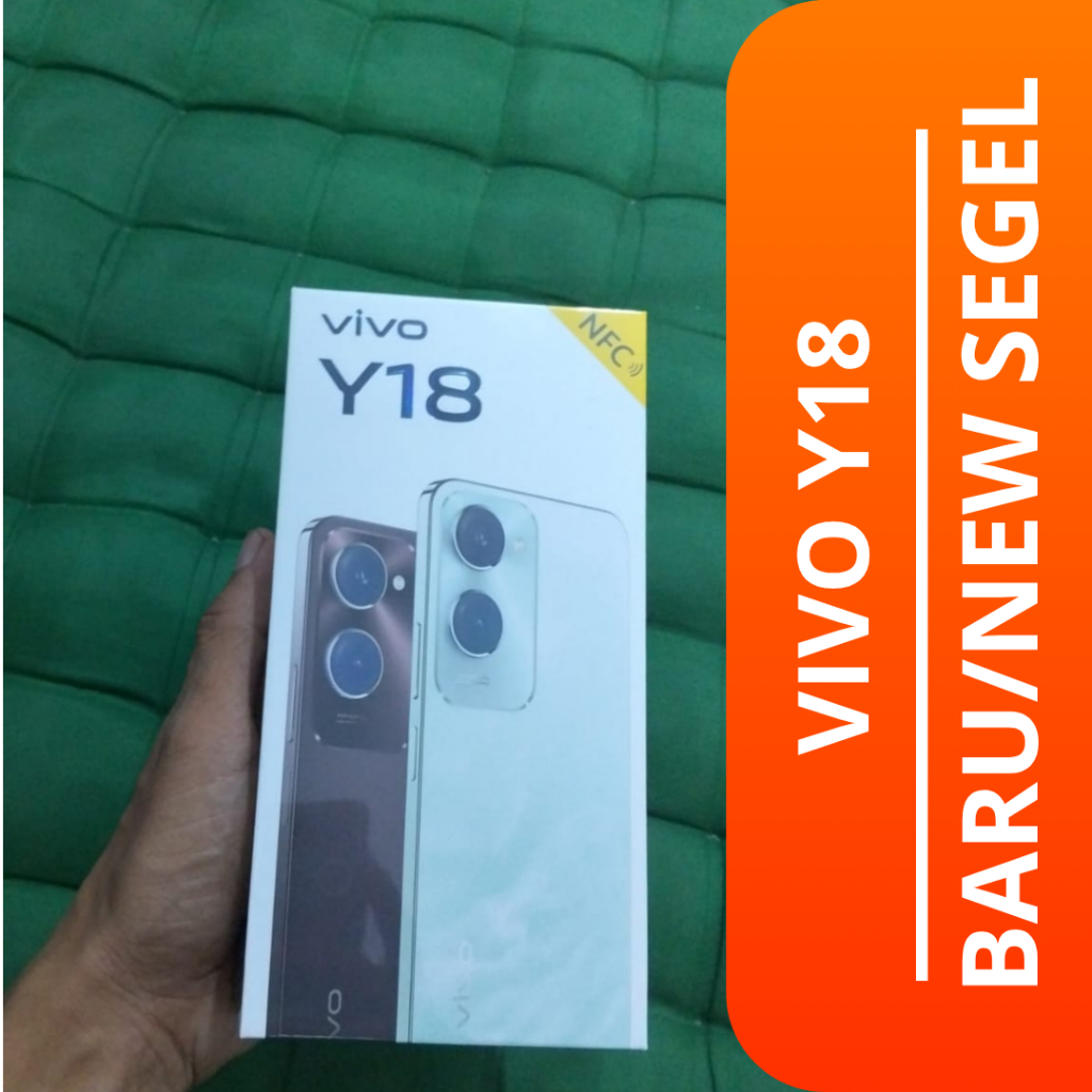 HP BARU VIVO Y18 6+6/128GB / VIVO Y18 HP BARU / NEW SEGEL NO REPACK