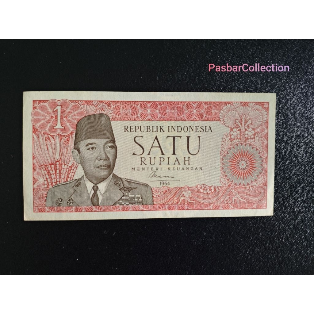 Uang Kuno 1 Rupiah Seri Soekarno Tahun 1964
