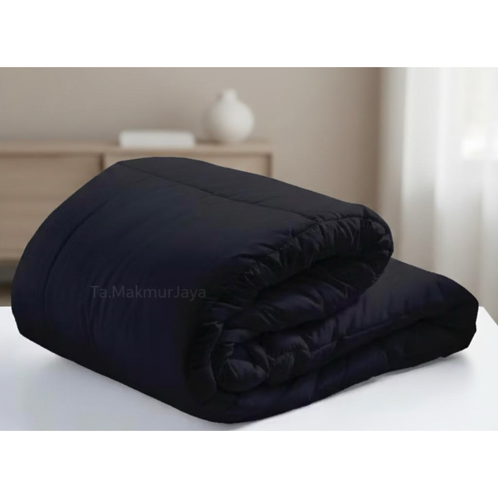 Selimut Bedcover - Bed Cover Polos Aesthetic