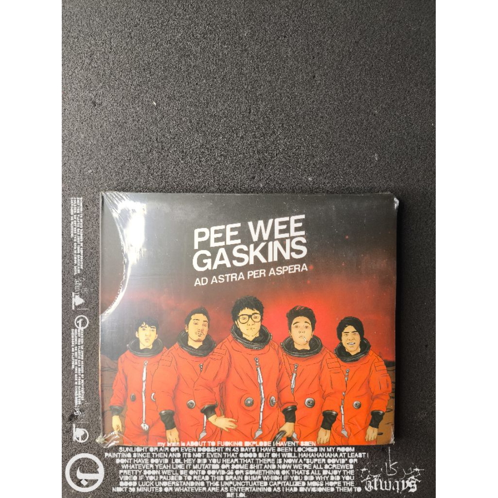 original new CD pee wee Gaskins Ad Astra Per Espera