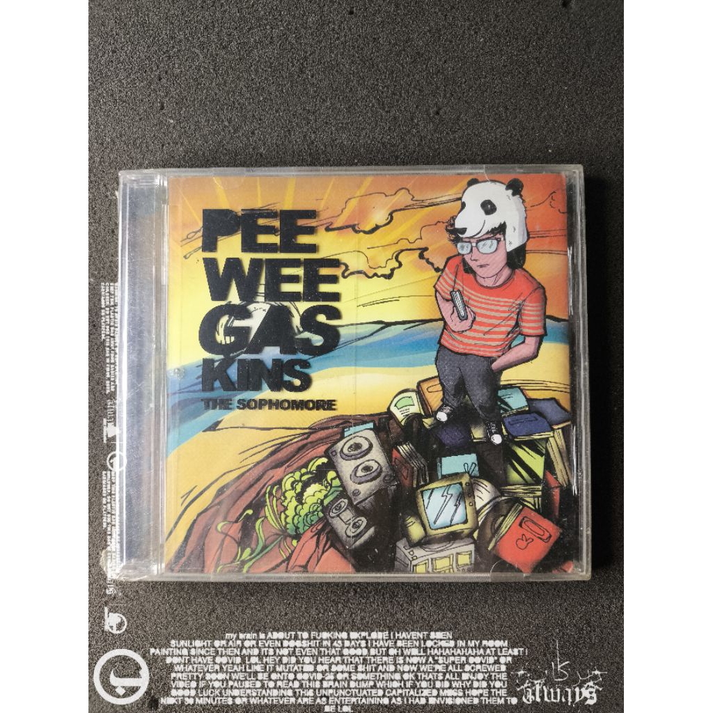 New original CD from Pee wee Gaskins Album The Sophomore