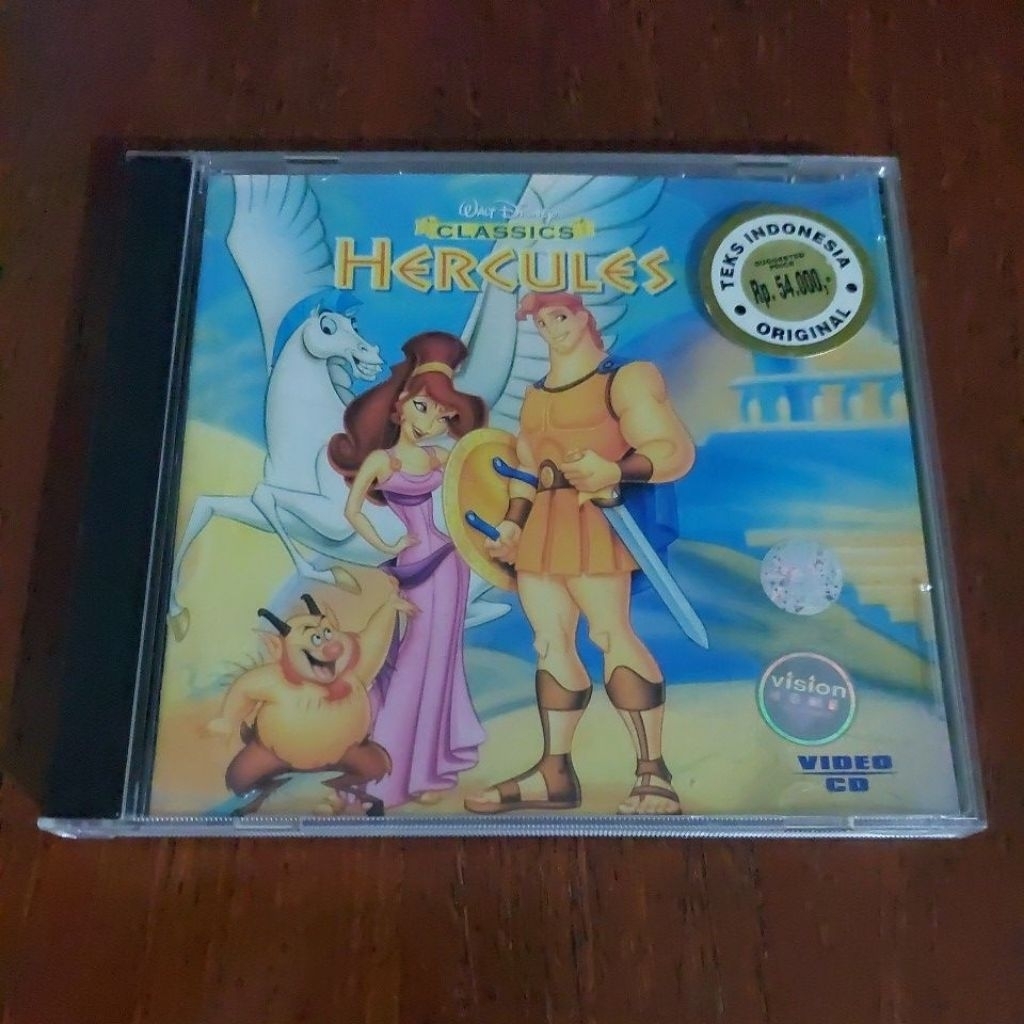 ( VCD ORIGINAL ) " HERCULES " WALT DISNEY CLASSIC