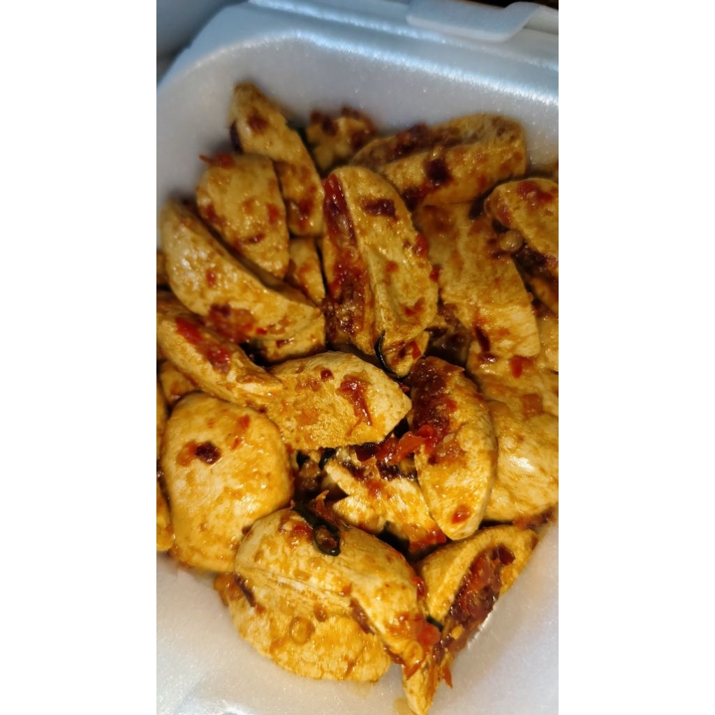 Basreng Chilli Oil Frozen mentah tinggal goreng Bakso Ikan Goreng
