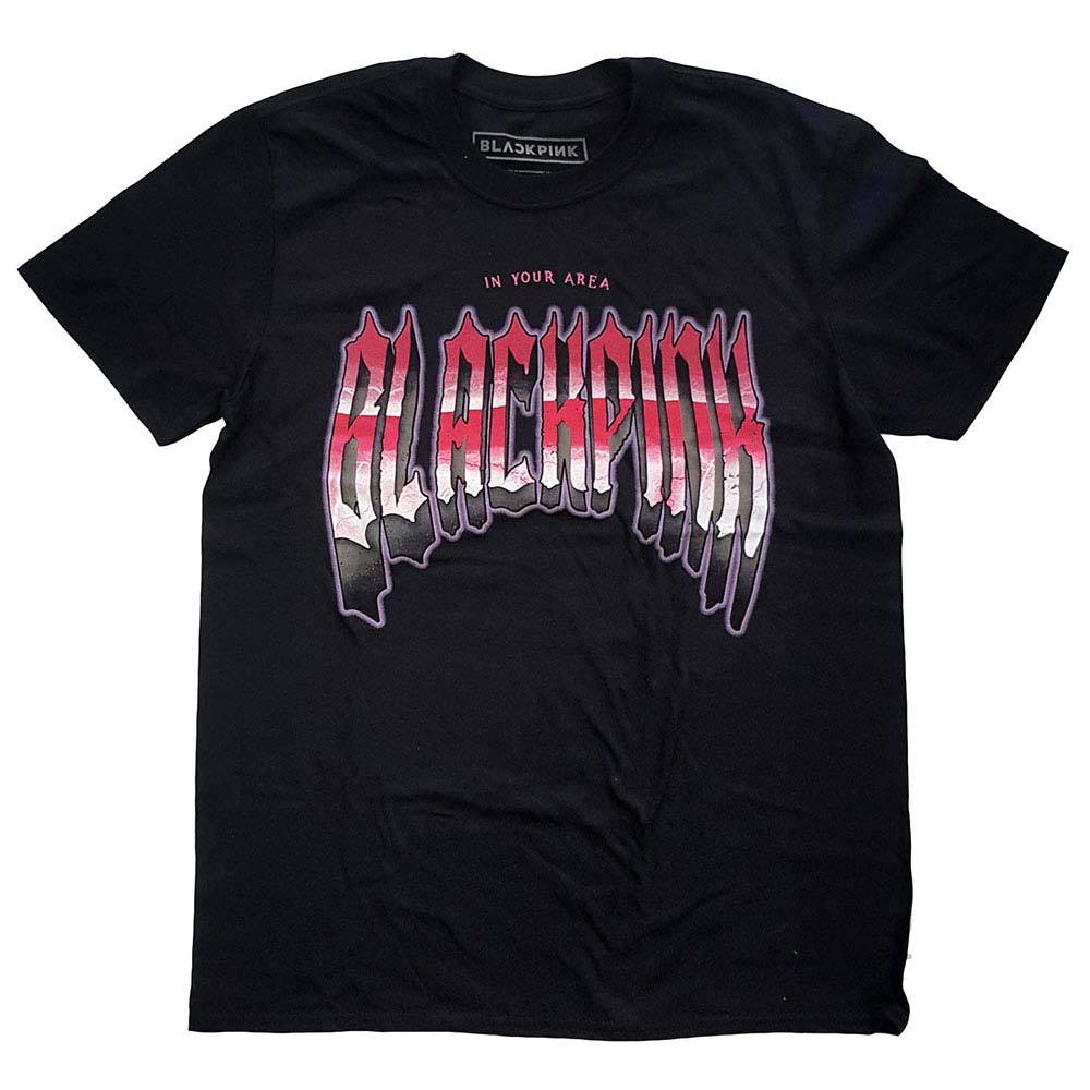 Blackpink Gothic Slim Fit T-Shirt (Preloved)