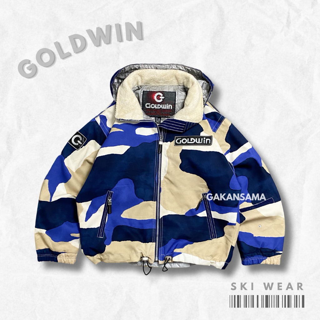Jaket Outdoor Goldwin Model Camoflauge