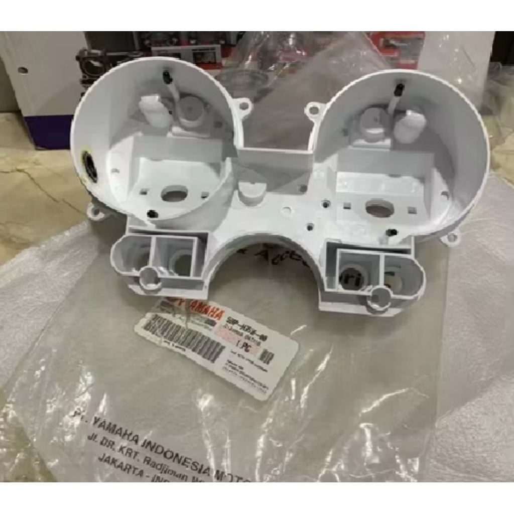 tulang spedometer putih kilometer RX king, scorpio ori